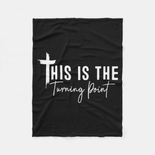 This Is The Turning Point Shirt Freedom Men Women Fleece Blanket