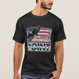 This is The Turning Point USA American Flag Eagle T-Shirt