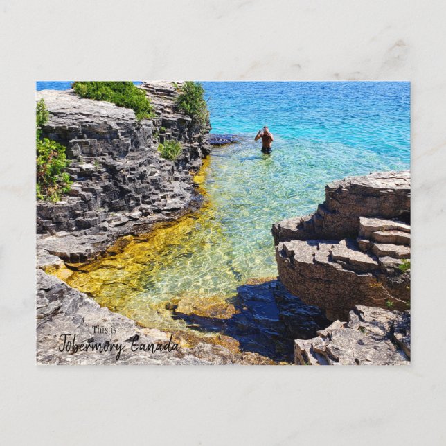 This is Tobermory, Canada Postcard (Front)