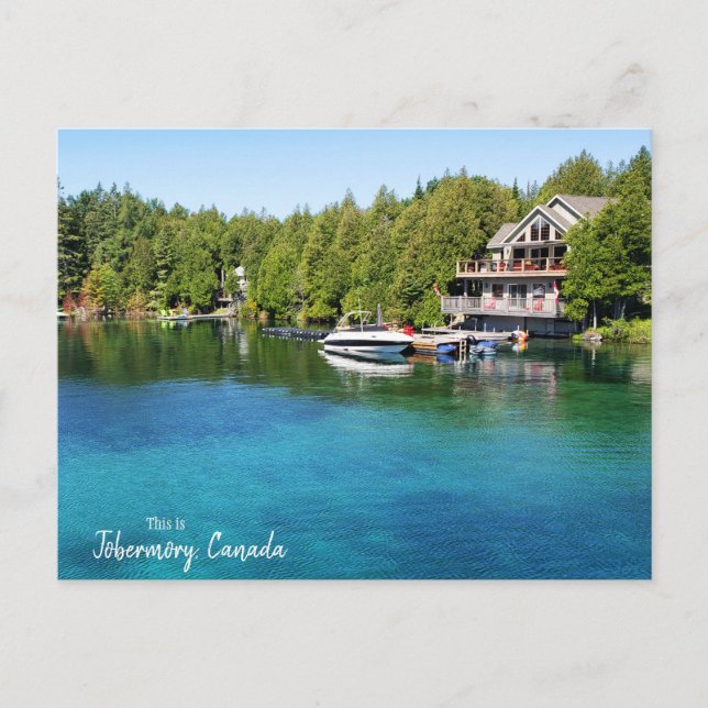 This is Tobermory, Canada Postcard (Front)