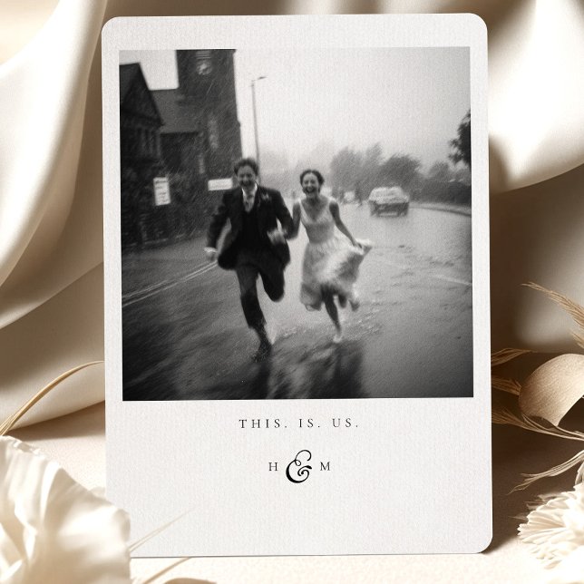 "This Is Us" Photo Thank You Card (Creator Uploaded)