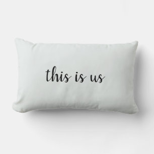 This is us Welcome Throw Pillow