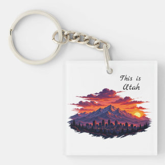 This is Utah Key Chain