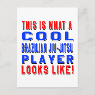 This Is What A Cool Brazilian Jiu-Jitsu Player Loo Postcard