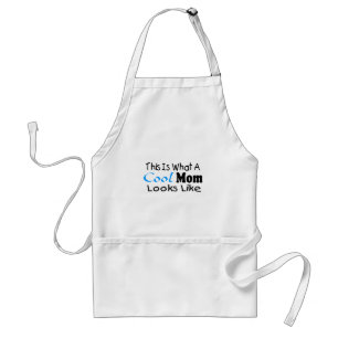 This Is What A Cool Mum Looks Like (2) Standard Apron