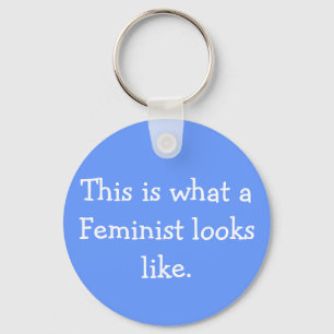 This is What a Feminist Looks Like Keychain