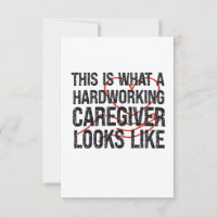This is what a hardworking caregiver looks like
