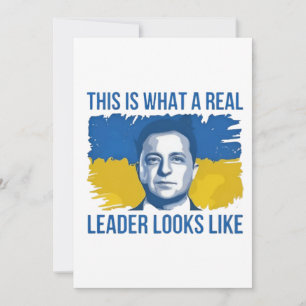 This Is What a Real Leader Looks Like Ukrain Invitation