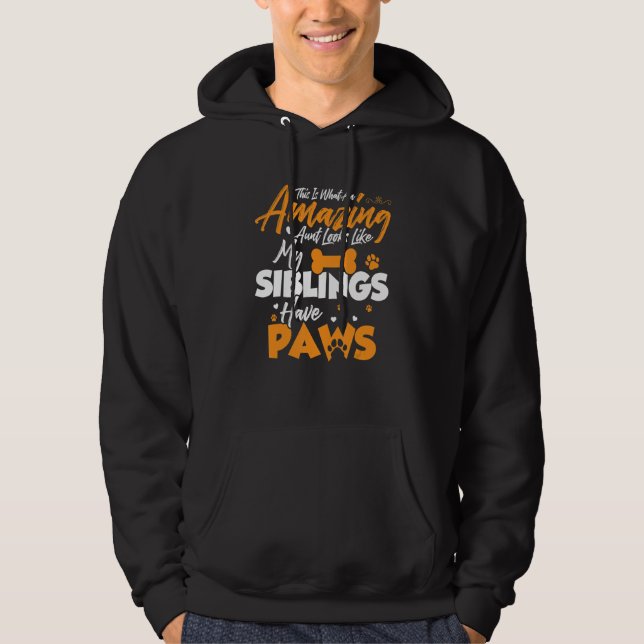 This is what an amazing aunt looks like Retriever  Hoodie (Front)