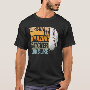 This is what an amazing catcher lokks like basebal T-Shirt