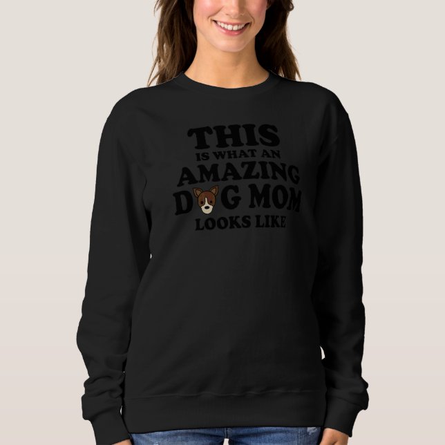 This Is What An Amazing Dog Looks Like Chihuahua D Sweatshirt (Front)