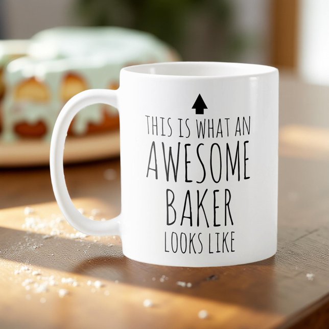 This is What an Awesome Baker Looks Like Coffee Mug (Creator Uploaded)