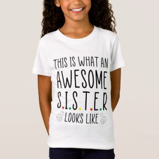 This Is What An Awesome Big Sister Pregnancy  T-Shirt