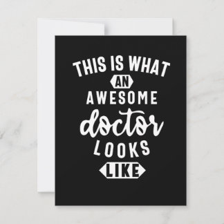 This Is What An Awesome Doctor Looks Like Save The Date