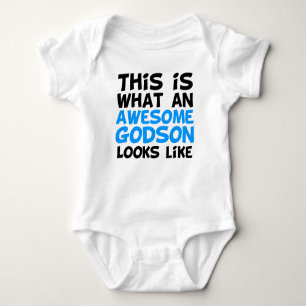 This Is What An Awesome Godson Looks Like Baby Bodysuit