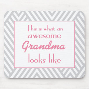 This Is What An Awesome Grandma Looks Like Mouse Pad
