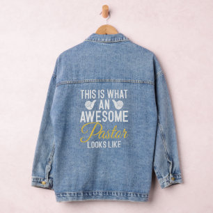 This Is What An Awesome Pastor Looks Like Denim Jacket