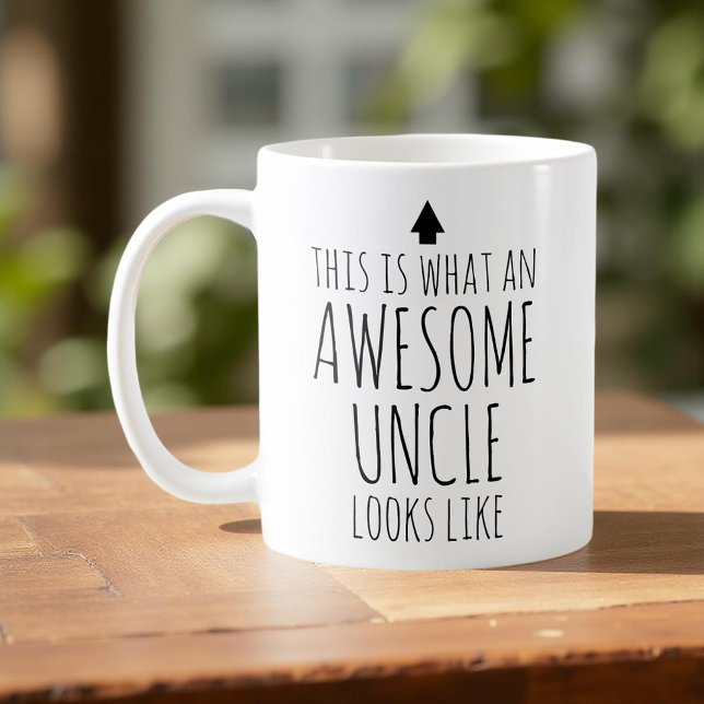 This is What an Awesome Uncle Looks Like Coffee Mug (Creator Uploaded)
