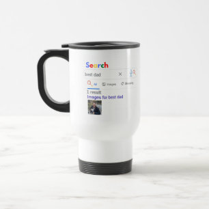 This is what the world's BEST DAD Looks Like PHOTO Travel Mug