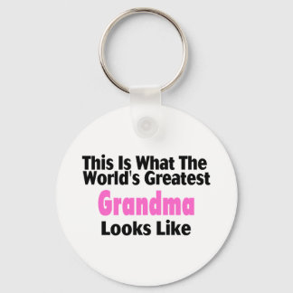 This Is What The World's Greatest Grandma Looks Li Key Ring