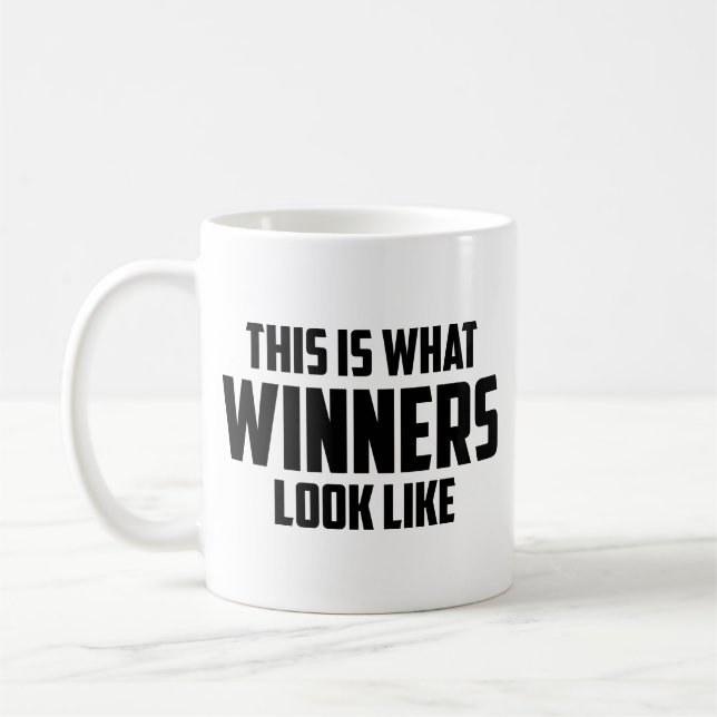 This is what WINNERS look like Coffee Mug (Left)