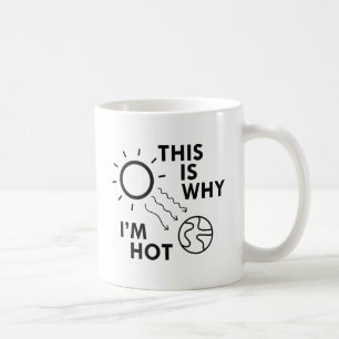 This Is Why I'm Hot Coffee Mug