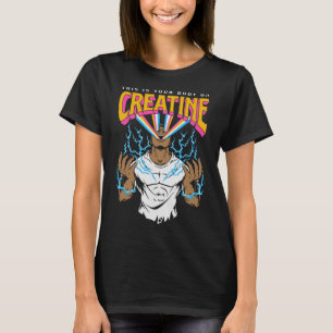 This Is Your Body On Creatine Workout Gym Birthday T-Shirt