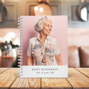 This is your Life   Elegant Photo Memory Book