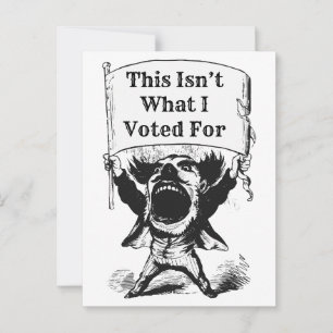 This Isn’t What I Voted For Postcard