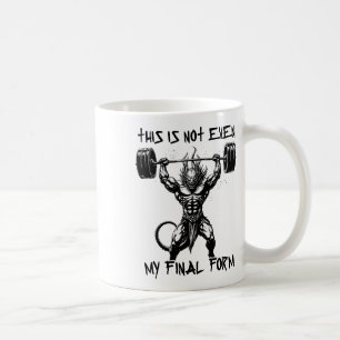 This Isn't Even My Final Form Gym Beast Bodybuildi Coffee Mug