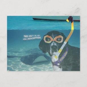 This Isn't In My Job Description Postcard