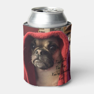 This Isn't The Pug You're Looking For Can Cooler