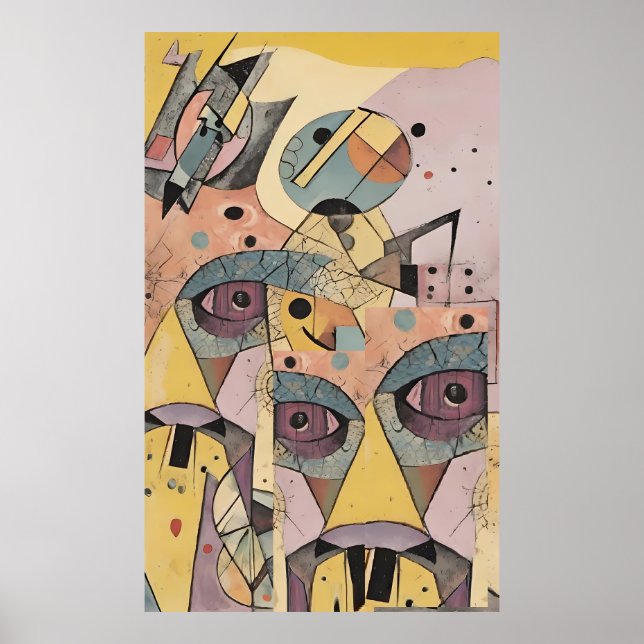 This Isn't Tiki - Ken Gauge Surreal Art Poster (Front)