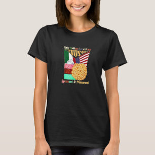 This Italian American Runs On Spumoni & Macaroni F T-Shirt