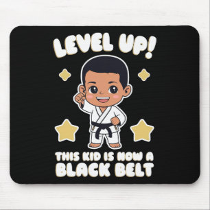 This Kid Is Now A Black Belt Karate Hapkido Award Mouse Pad