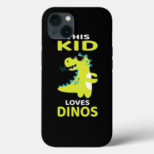 This Kid Loves Dinos I Saurier I Cute Dinosaur I K iPhone 13 Case