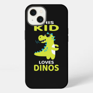 This Kid Loves Dinos I Saurier I Cute Dinosaur I K iPhone 13 Case