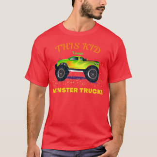 This Kid Loves Monster Trucks 2 T-Shirt