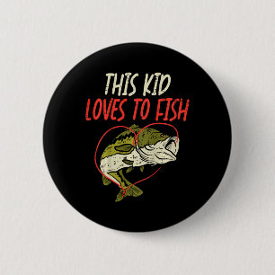This Kid Loves To Fish Byb Fishing Family Matching 6 Cm Round Badge