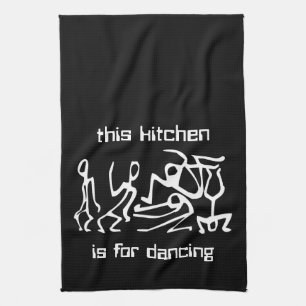 This Kitchen is for Dancing Tea Towel