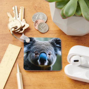This Koala Bear Loves A Selfie, Keyring