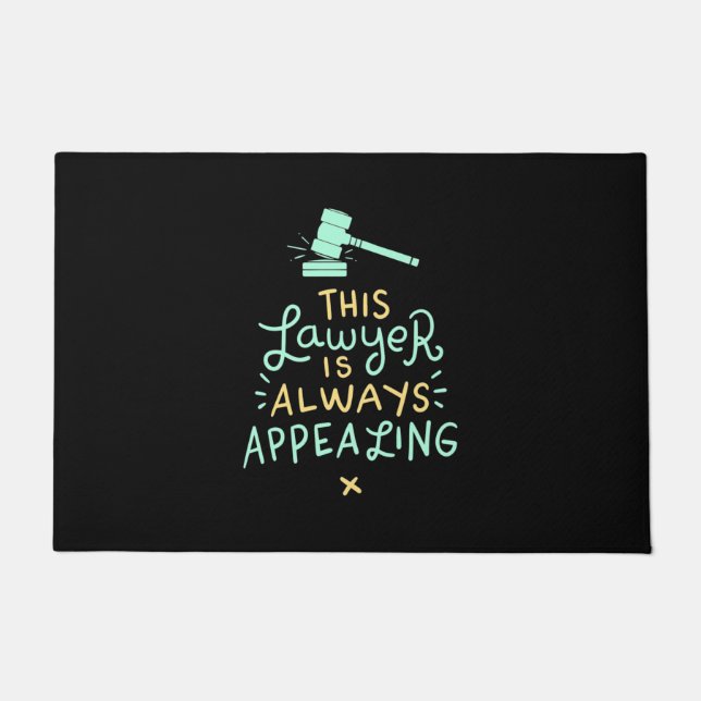 This Lawyer Is Always Appealing Doormat (Front)