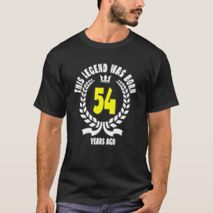 This Legend Was Born 34 Years Ago Funny 34Th Birth T-Shirt