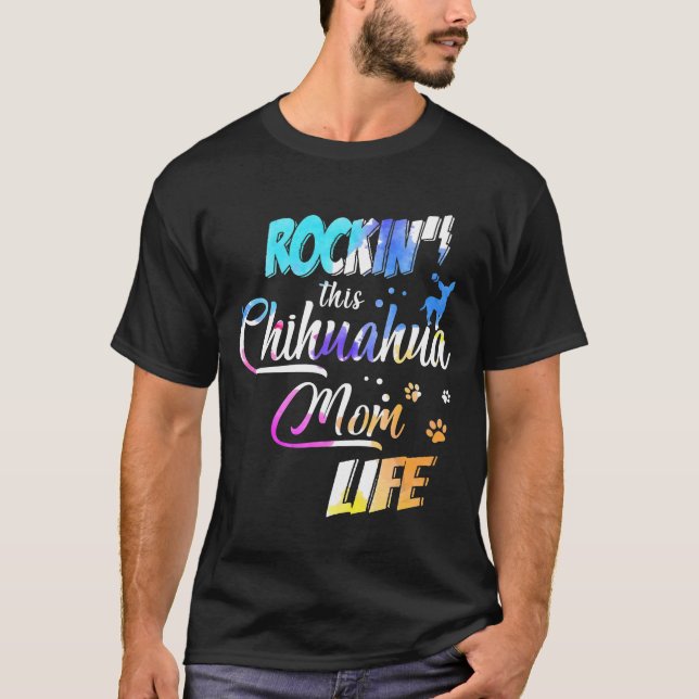 This Life Chihuahua Mum Morkie Dog Owner T-Shirt (Front)