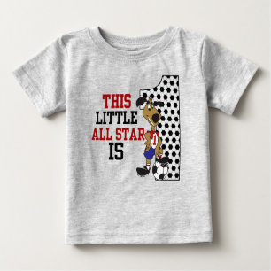 This Little ALL STAR is 1 BIRTHDAY Tee