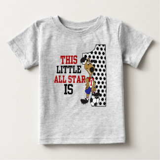 This Little ALL STAR is 1 BIRTHDAY Tee