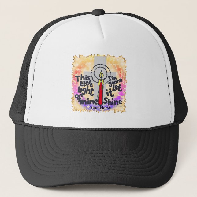 This Little Light Christian  Hat (Front)