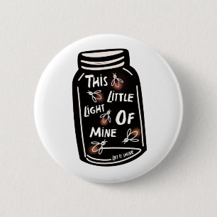 This little light of mine Christian 6 Cm Round Badge