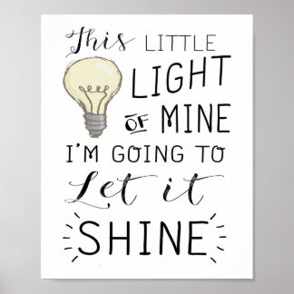 This Little Light of Mine Poster