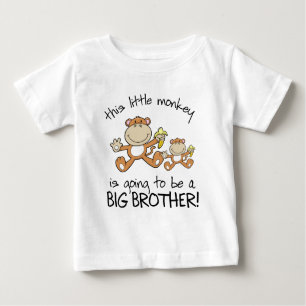 this little monkey big brother baby T-Shirt